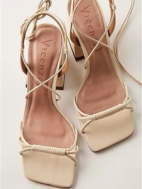 Vicenza Wrap Heels. Free People